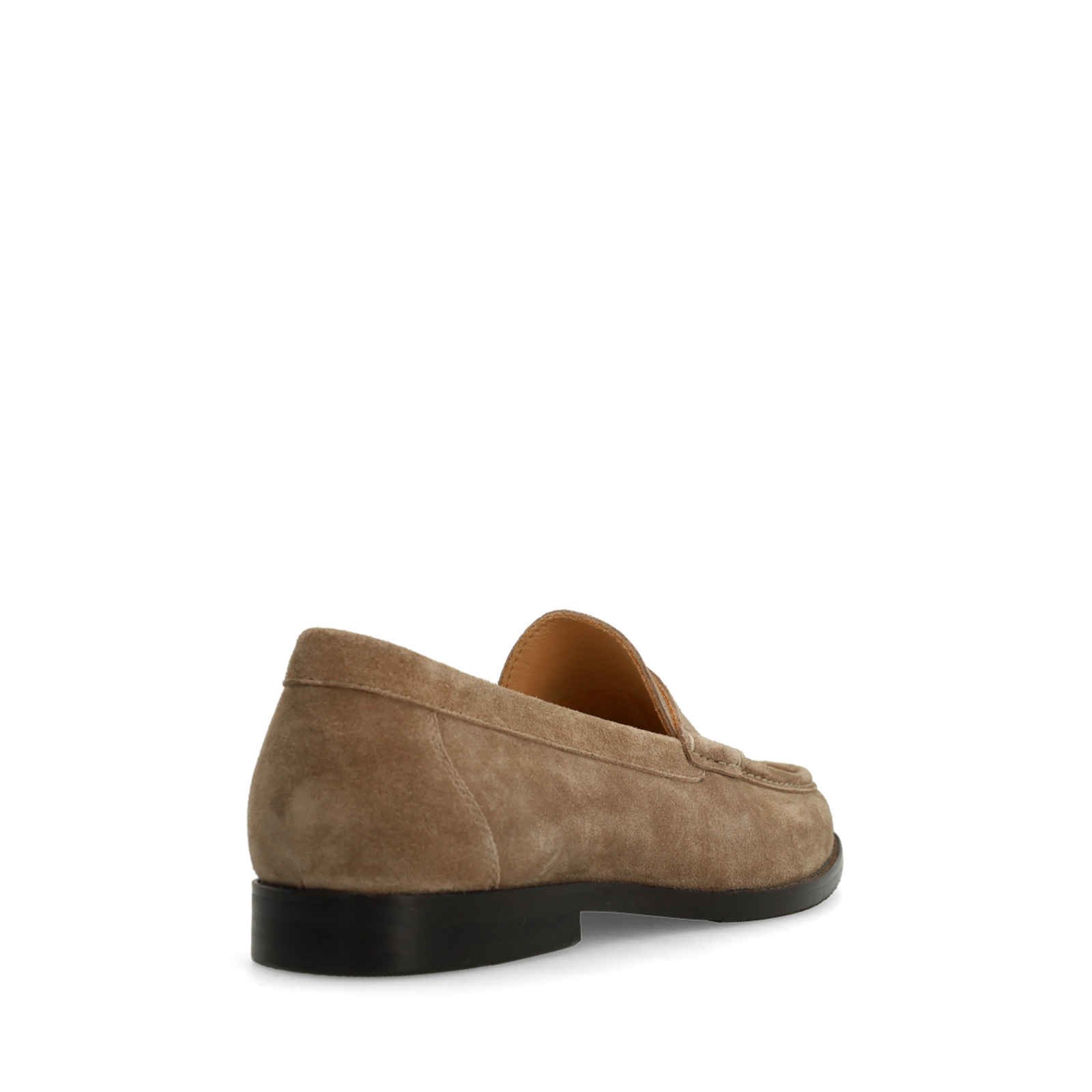 Taupe suède loafers