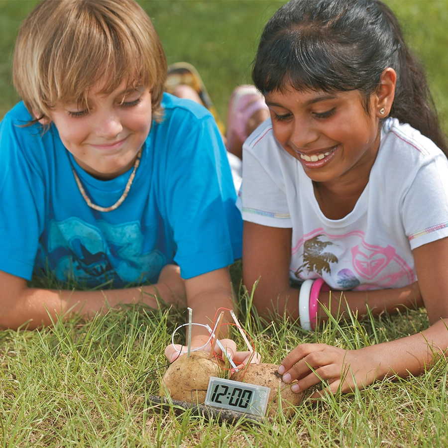 4M Green Science - Kartoffeluhr Mehrfarbig