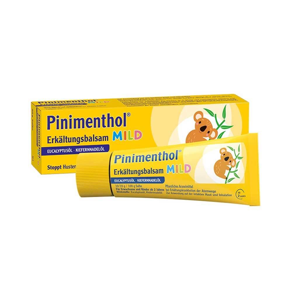 Pinimenthol® Erkältungsbalsam mild ab 2 Jahren - mit Eucalyptus- und Kiefernnadelöl