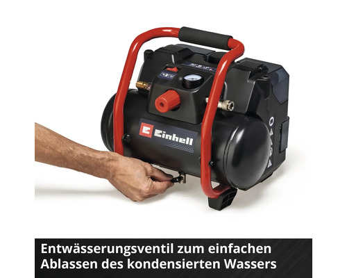 Einhell TE-AC 36/150 Li OF accucompressor. Accu en lader niet inbegrepen.