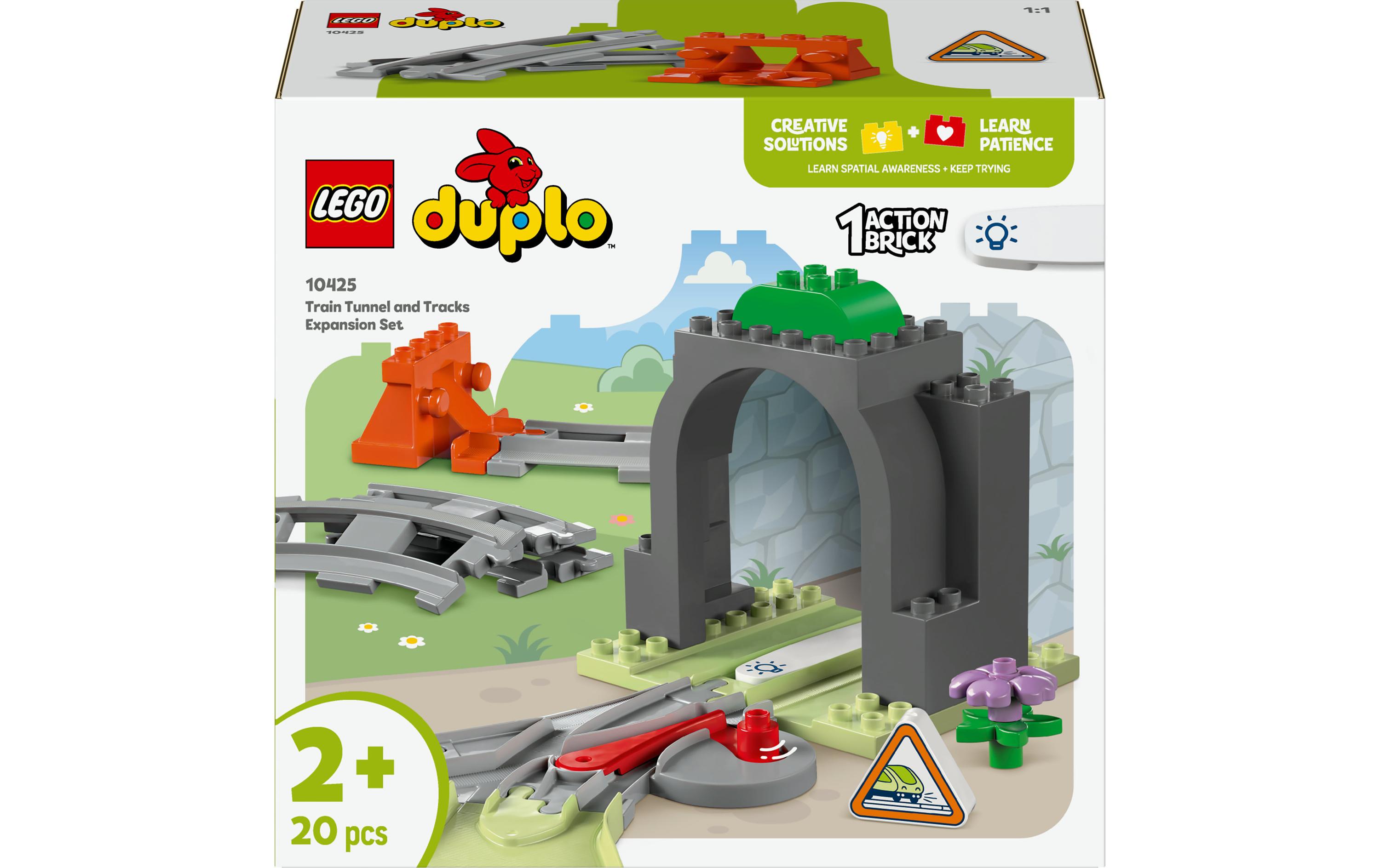 DUPLO® Eisenbahntunnel und Schienen 10425Kreatives Erweiterungsset