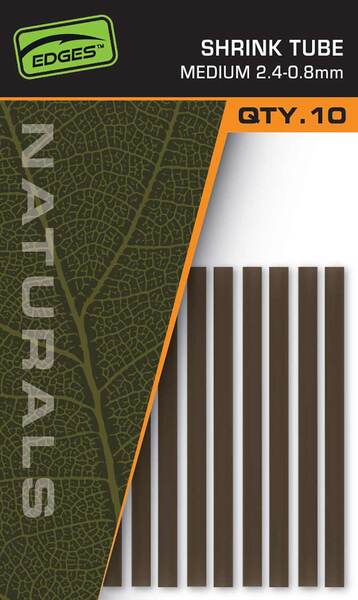 Fox Edges Naturals Shrink Tube (10 pcs)