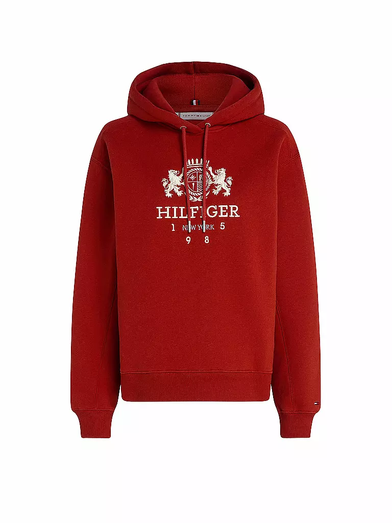 TOMMY HILFIGER Kapuzenpullover - Hoodie rot