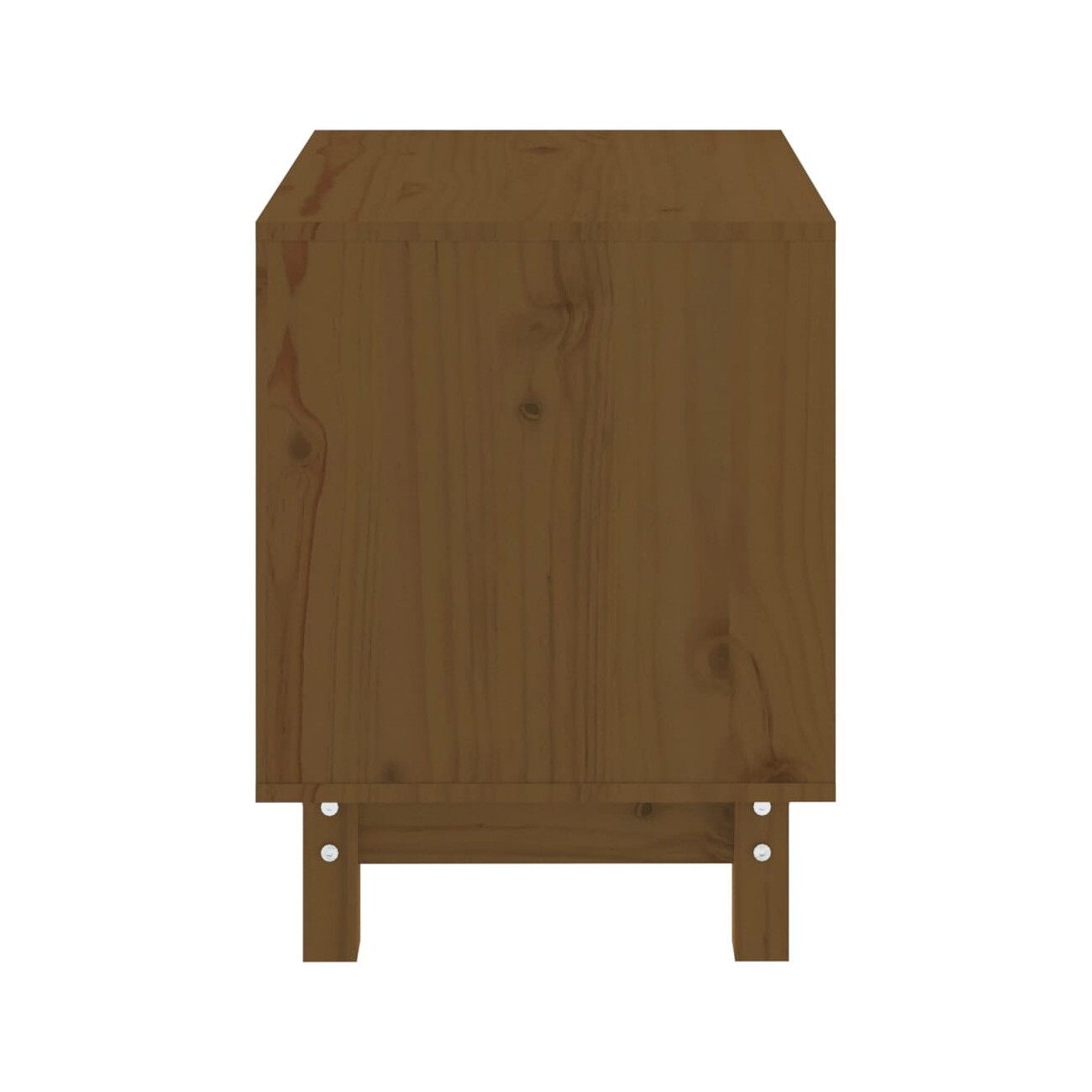 VidaXL Hundehütte Massivholz Kiefer Hundehöhle Hundebett braun 50 cm, 50 cm, 52 cm