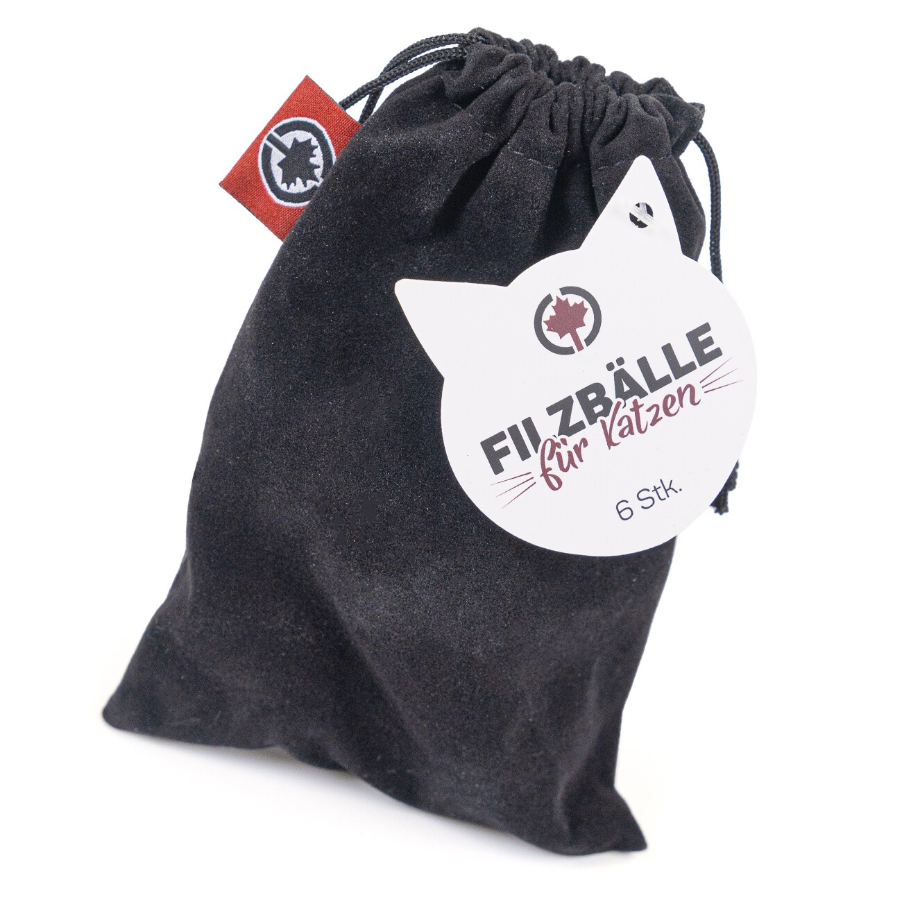Canadian Cat Company Intelligenzspielzeug Filzbälle Ø 3 cm 6 Stk