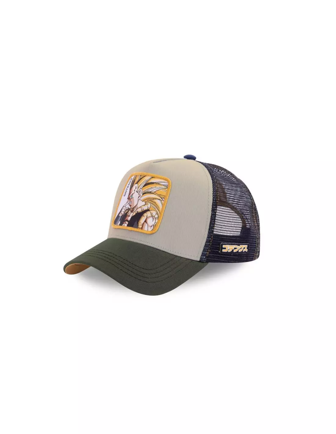 CAPSLAB Casquette DBZ Gotenks - Casquettes Gris