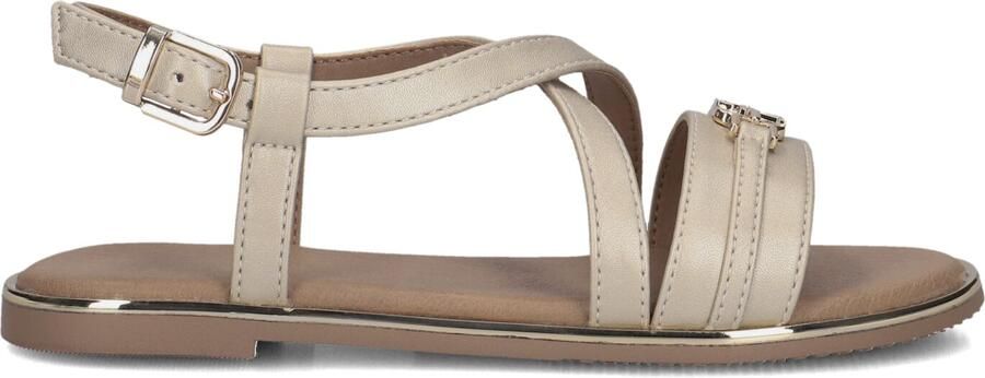 Tommy Hilfiger sandalen goud platinum