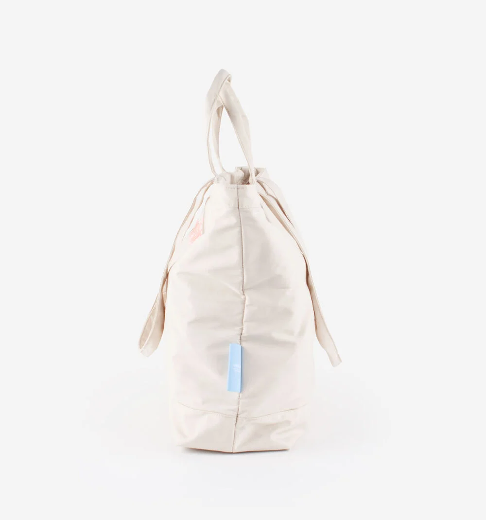 SAC SHOPPING NYLON BRODÉ Sac shopping pour femme BEIGE