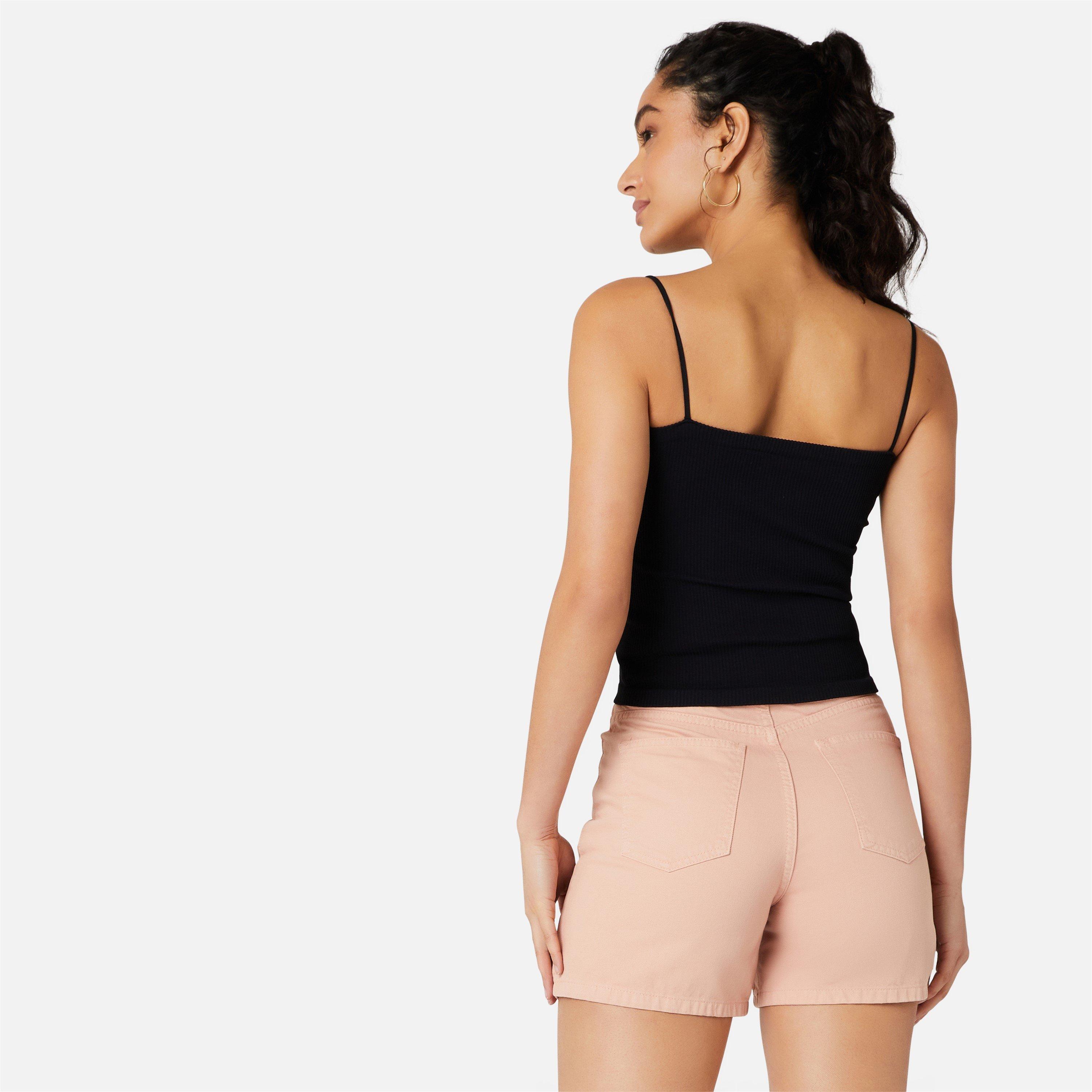 Miso Rib Bandeau Top