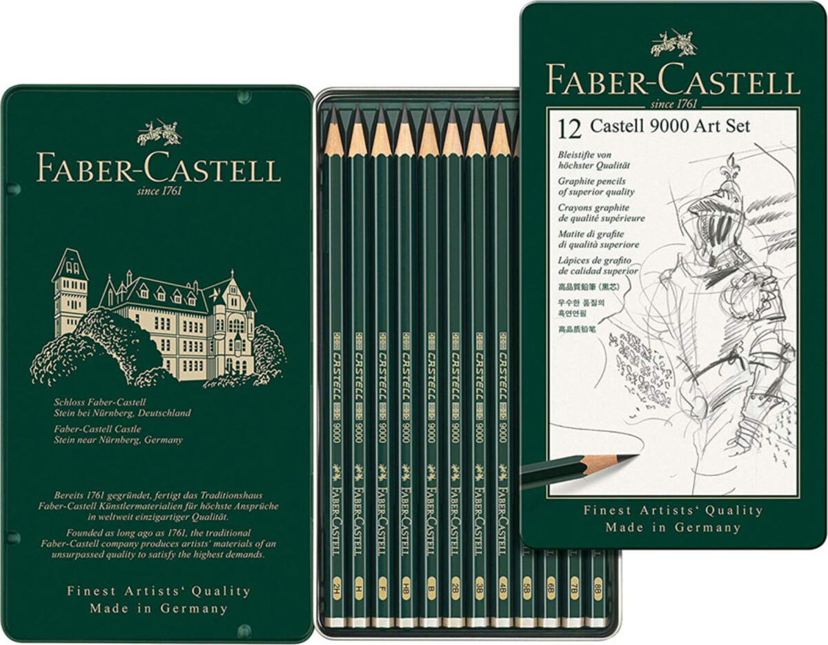 Faber-Castell Blyanter - Castell 9000 Design Set