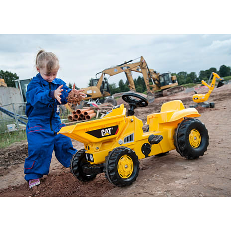 Rolly Toys Dumper Cat traktor