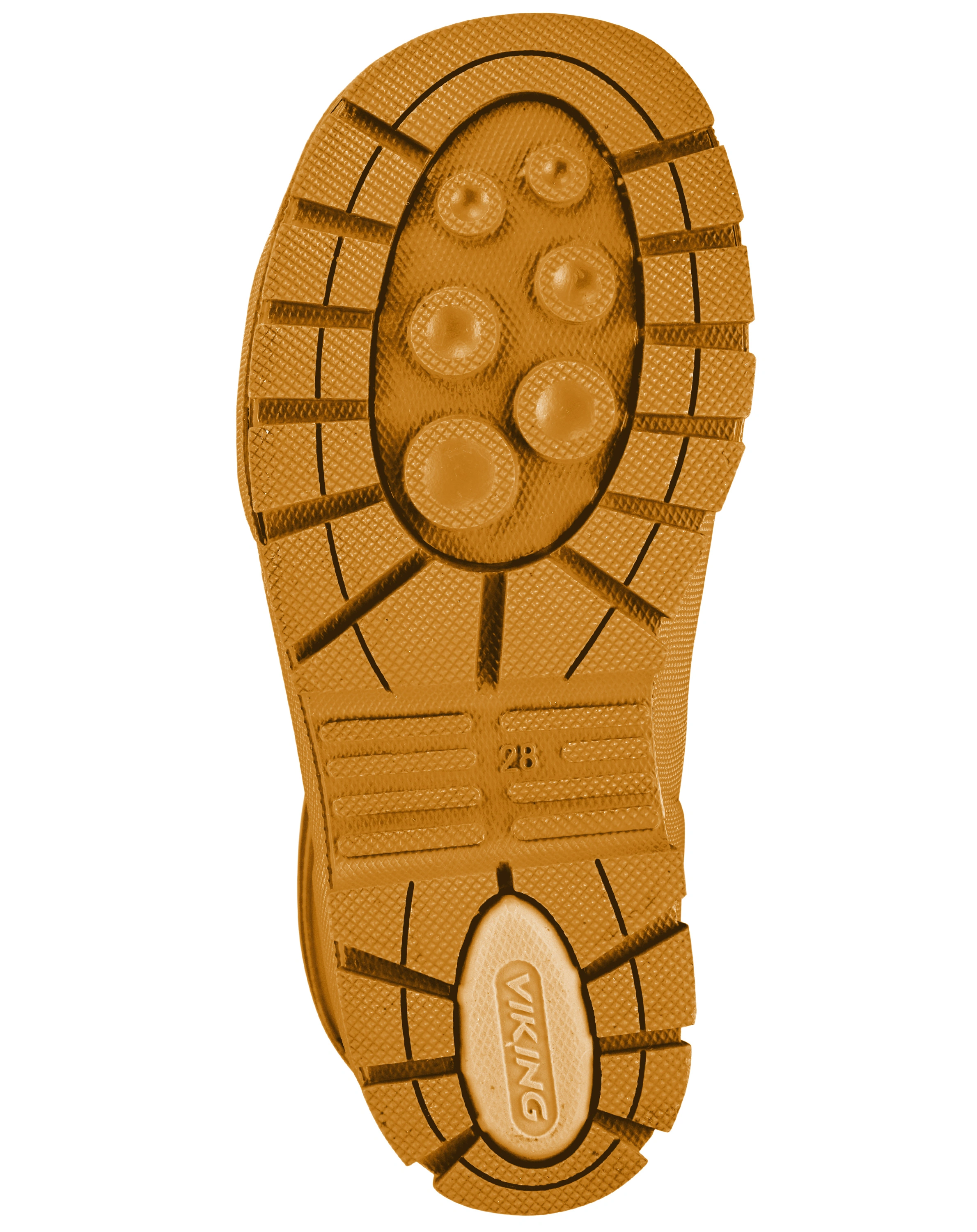 Gummistiefel JOLLY THERMO gefüttert in honiggelb