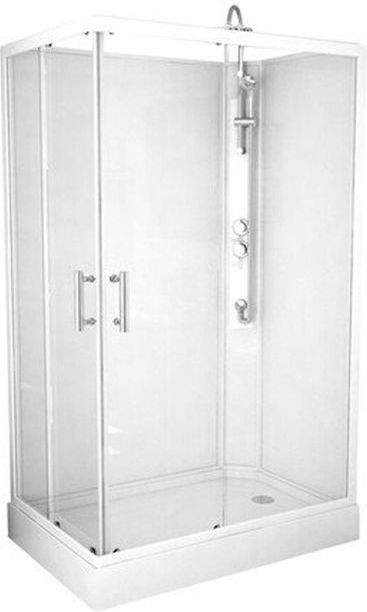 Khone - VII - Douchecabine - Mat Wit - Veiligheidsglas