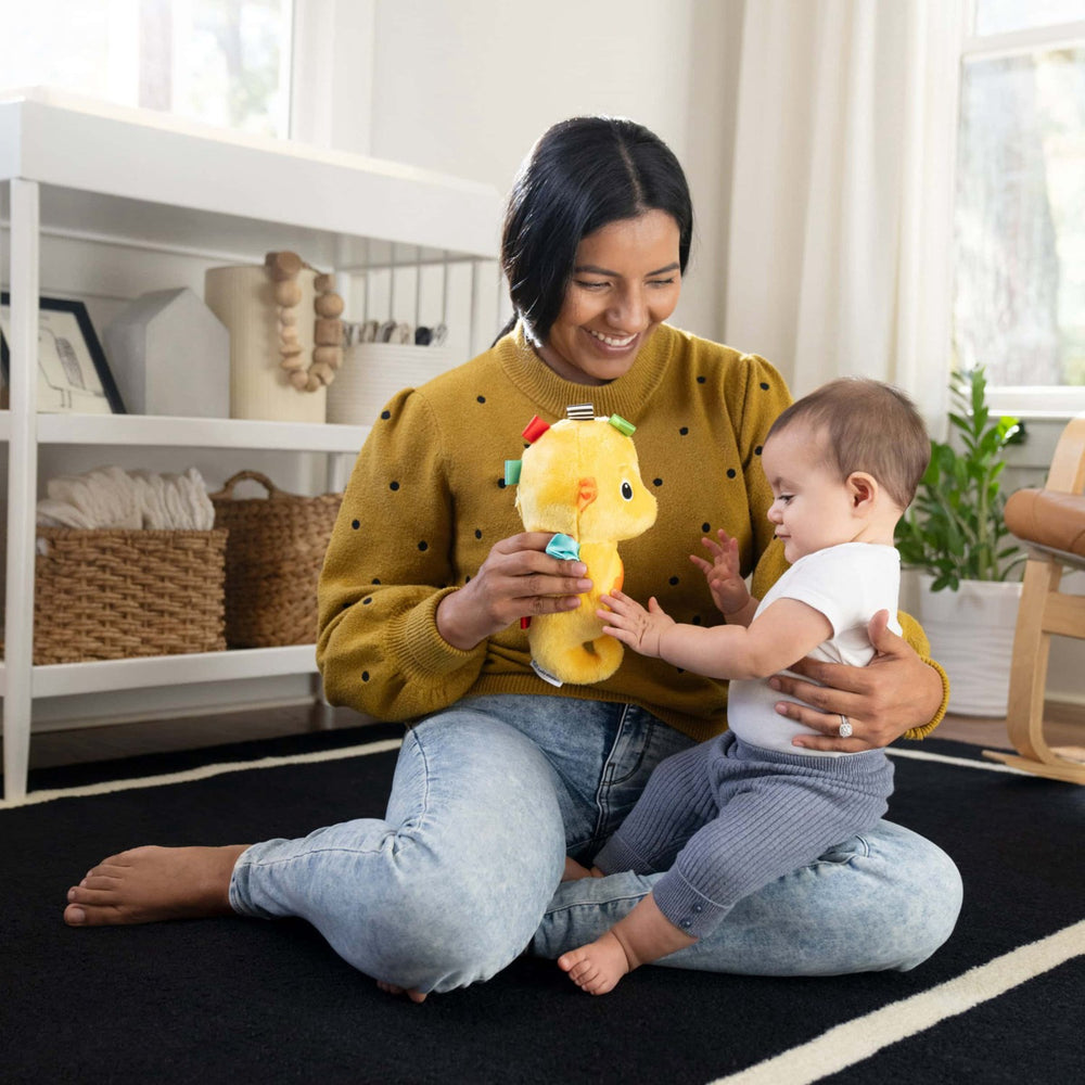 Køb Baby Einstein Yellow Sea Dreams Seahorse™ Plys Soother