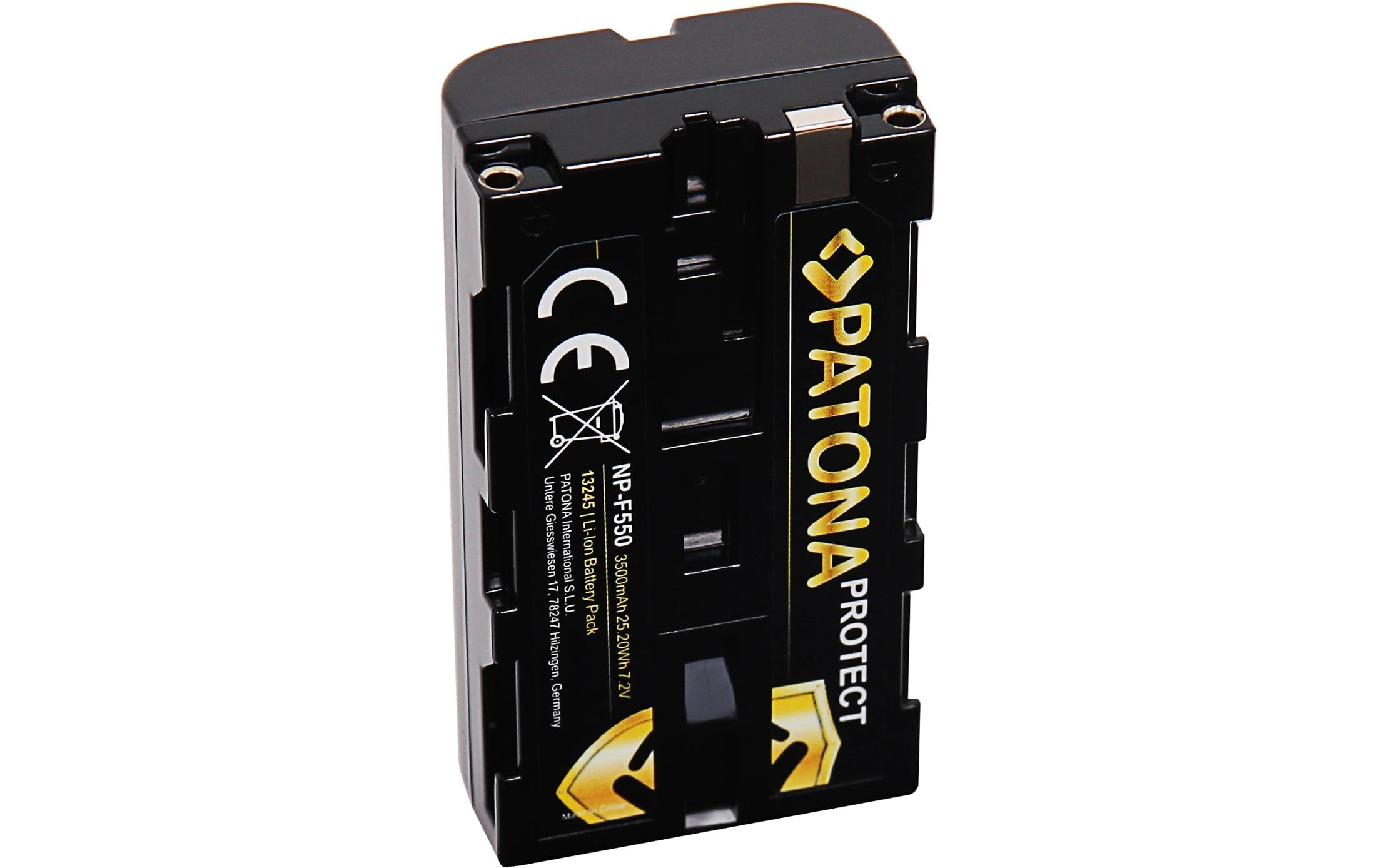 PROTECT Akku für Sony NP-F550PROTECT Batteriesatz für Sony