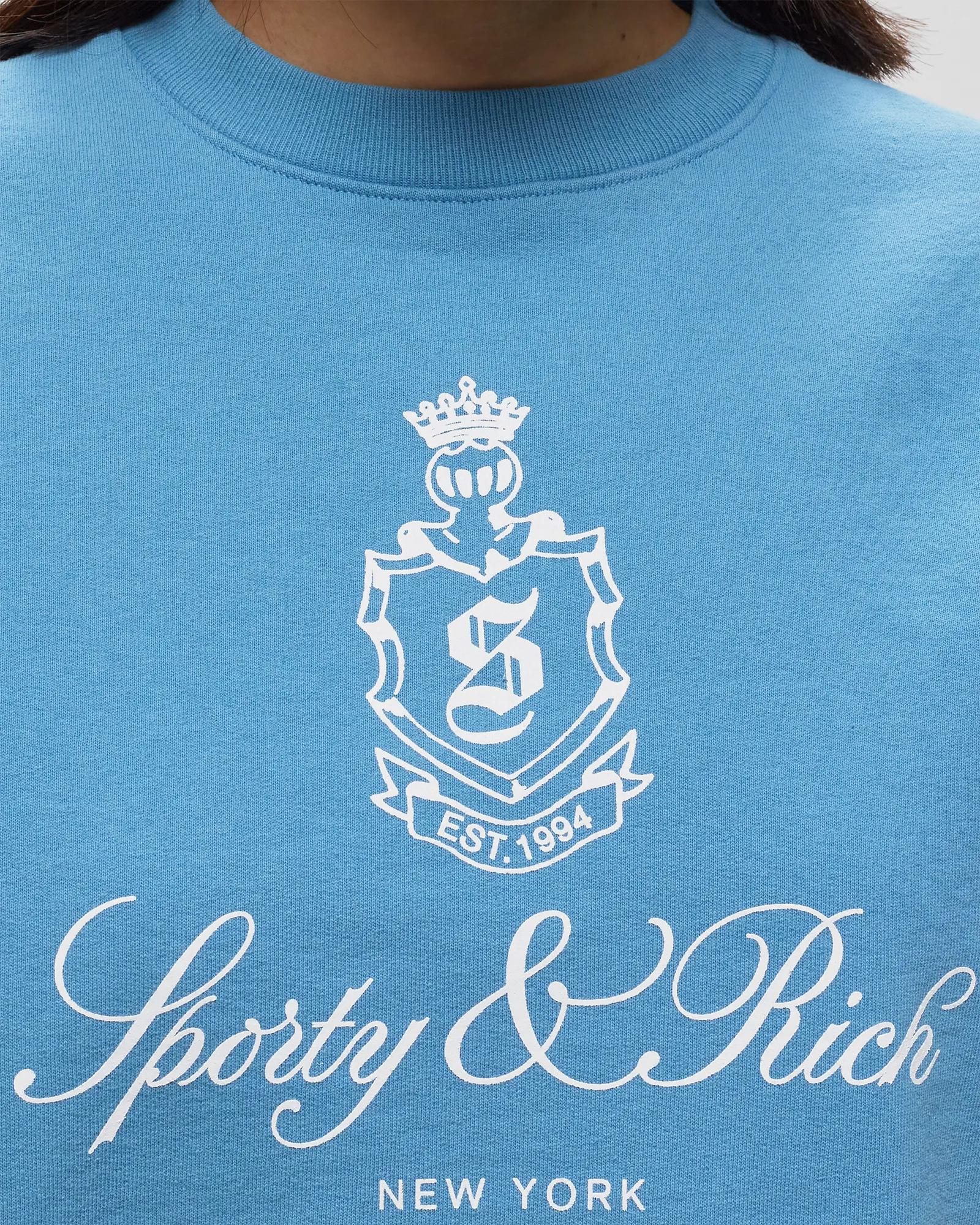 Esportivo e rico VENDOME CREWNECK OLÍMPICO
