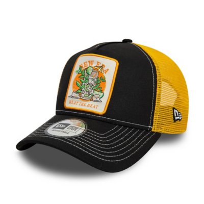 Casquette homme Trucker Summer Patch NOIR NEW ERA