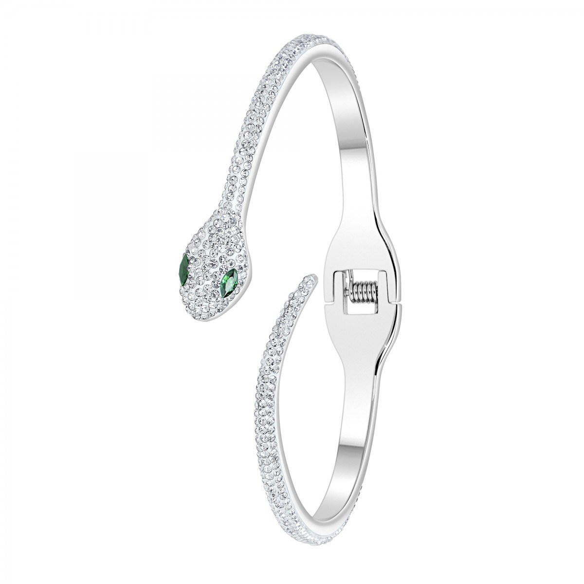 Bracelet serpent en acier inoxydable SC Crystal