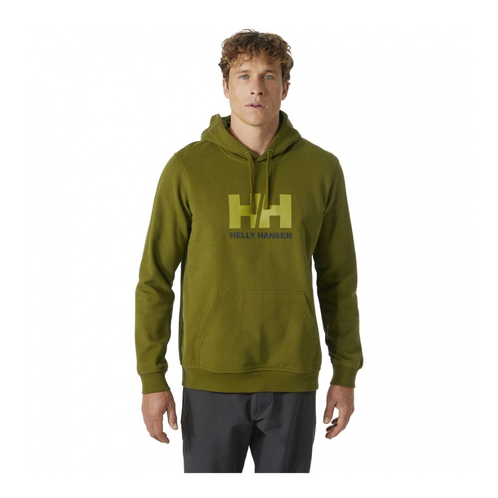 Helly Hansen HH LOGO - Sweat Homme olive green