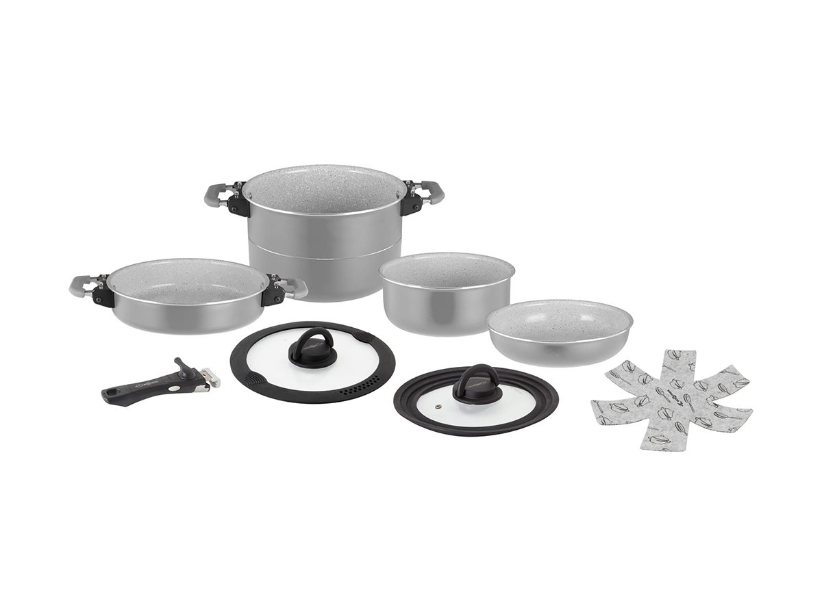 Brunner Fusion 7+1 pannenset - Ø22 cm