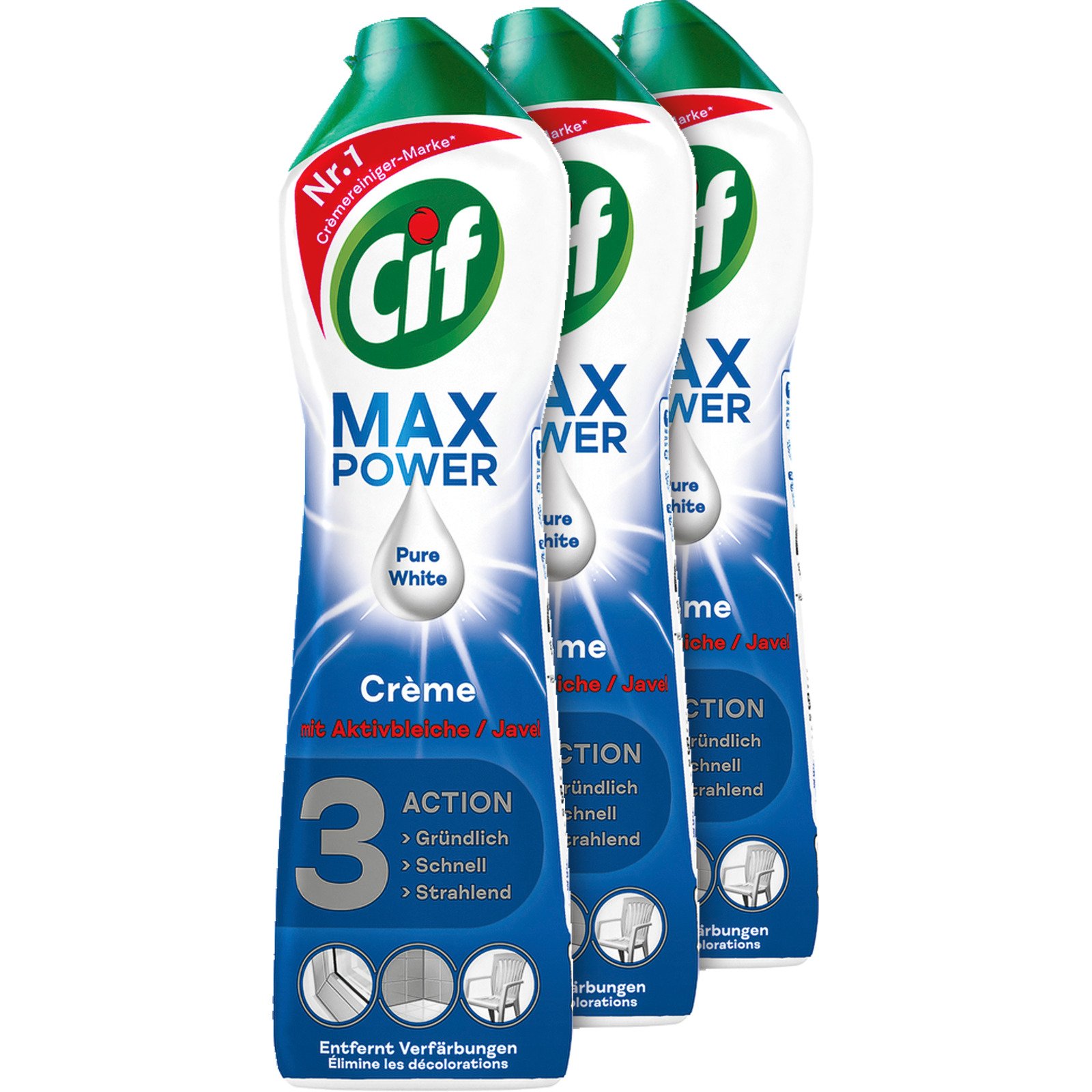 Cif Creme Javel 3 x 500 ml