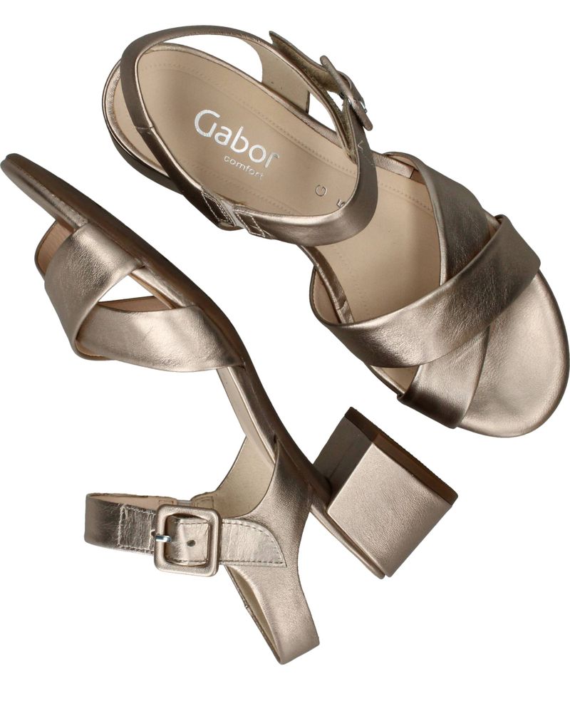Gabor Sandalettes Goud Dames