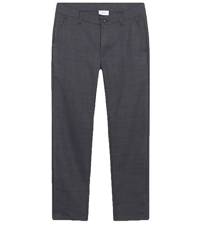 Grønt Bukser - Dude Ankle - M?rkegr? Check