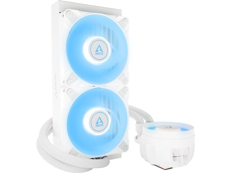 Arctic Cooling Wasserkühlung Liquid Freezer III 240 A-RGB W Multikompatibler All-in-One CPU-Wasserkühler mit A-RGB