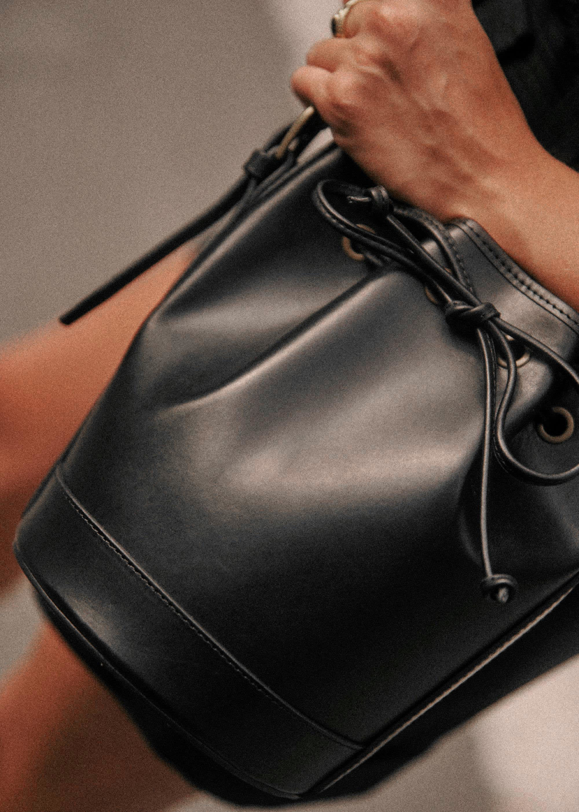 Bourse Mini Farrow - Noir Lisse Heritage - SACS/NEW SACS Nos Sacs Iconiques 5906331