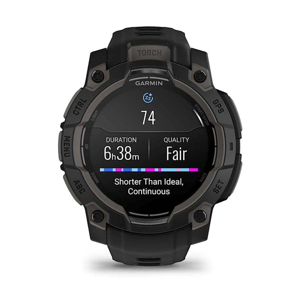 Garmin - Montre Instinct® 3 Amoled - 45 mm Noir