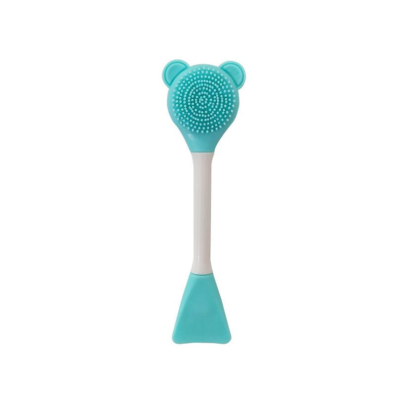 Choyu - Set van 3: Bear Dual Head siliconen gezichtsreinigingsborstel