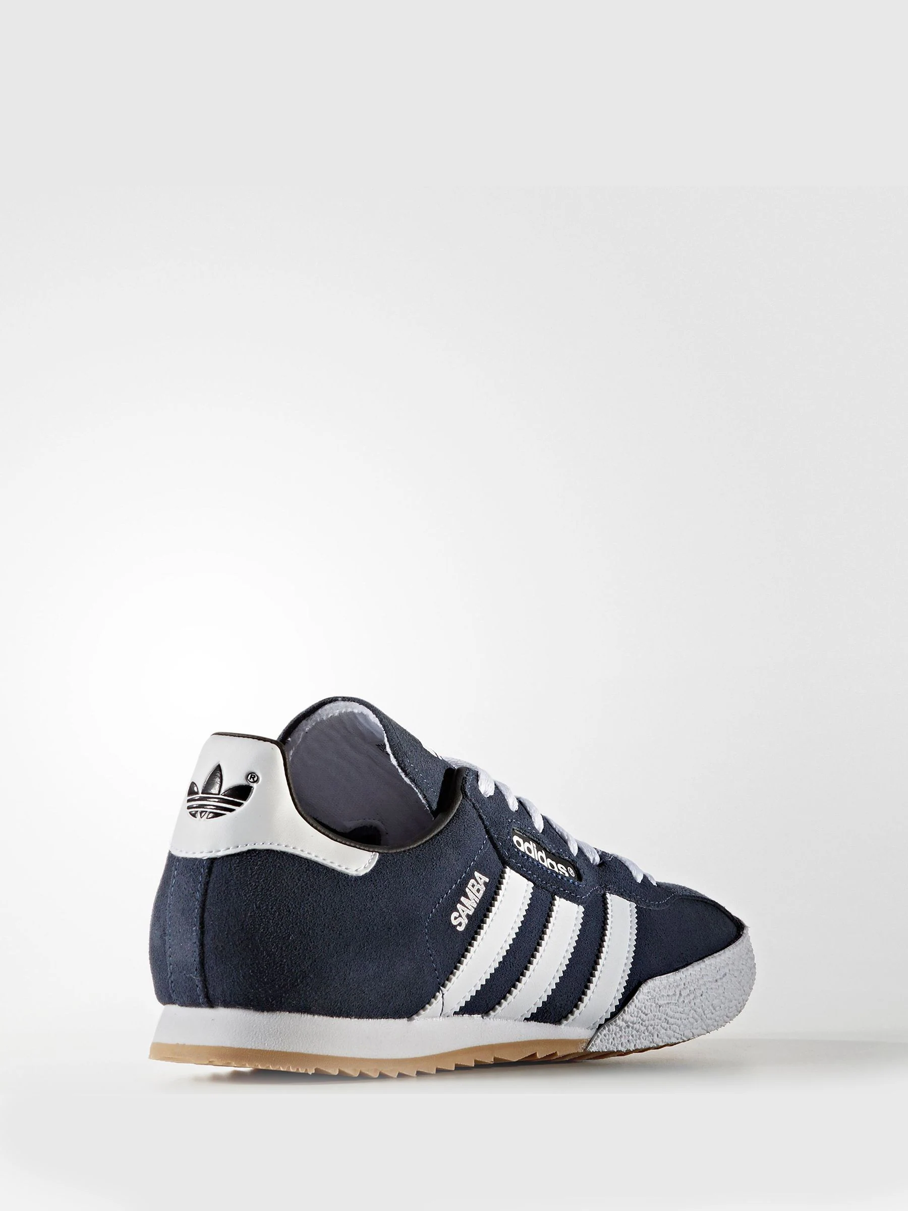 Marineblauw - adidas Originals samba suède sneakers