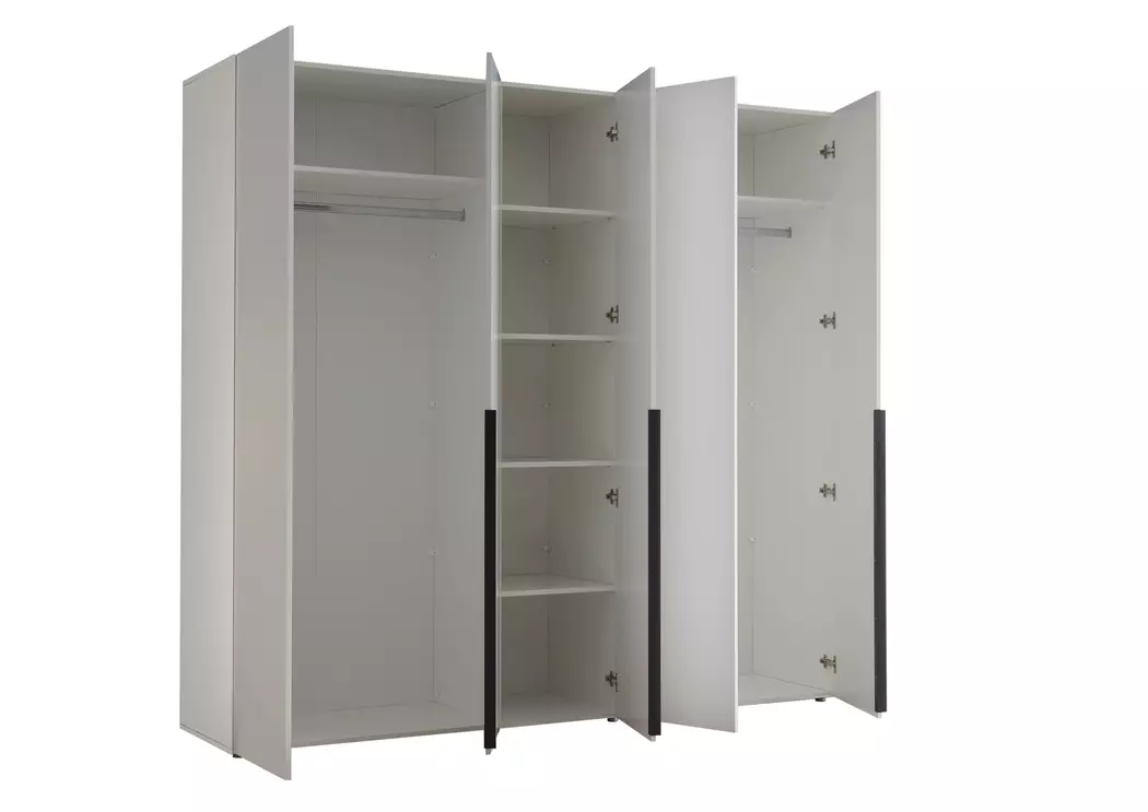 Kleiderschrank Marlu 225 x 210 cm
