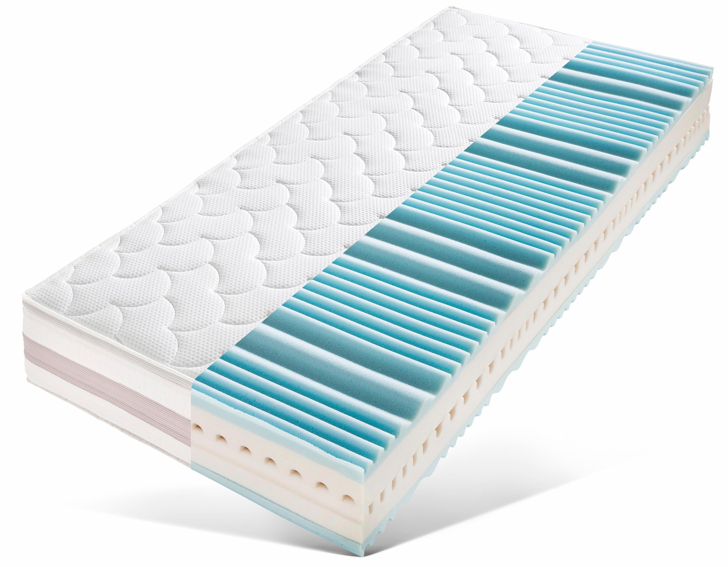 Hn8 Schlafsysteme Gelschaummatratze »Dynamic Gel CS« 26 cm hoch Raumgewicht: 28 kg/m³ 1 Stk. tlg. optimale Körperunterstützung dank Gelschaum & ideale Luftzirkulation