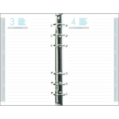 Recharge pour organiseur Exatime 17 - 1 jour par page - 10,5 x 17,2 cm - Exacompta