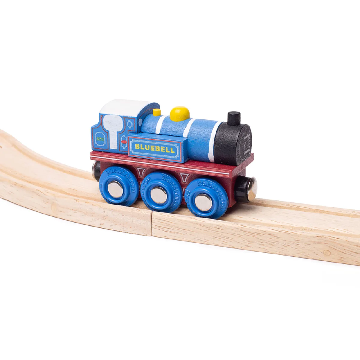 Bigjigs Rail Moteur Heritage Bluebell