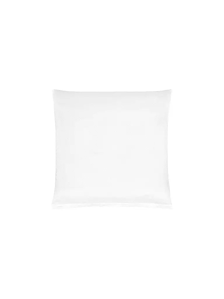 CHRISTIAN FISCHBACHER Feinsatin-Kissenbezug 70x90cm Weiss  weiss