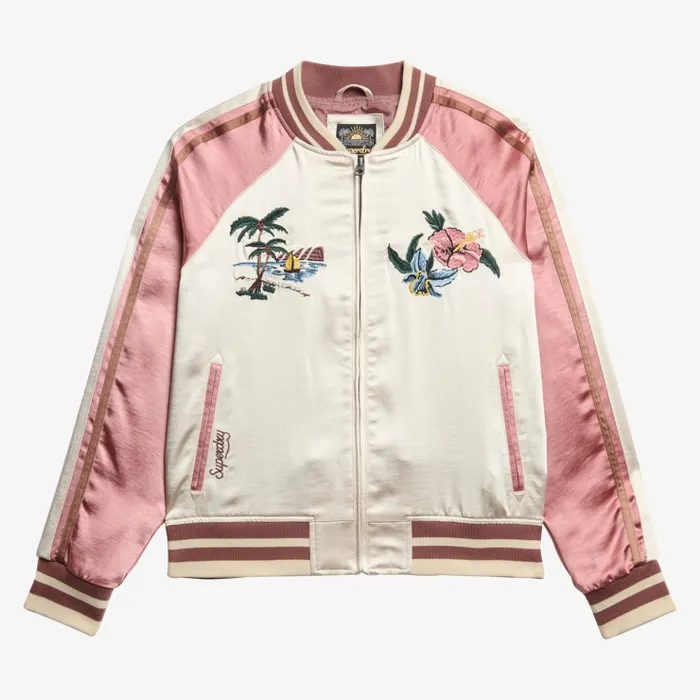 Superdry Suikajan Embroidered Bomber Jas Dames
