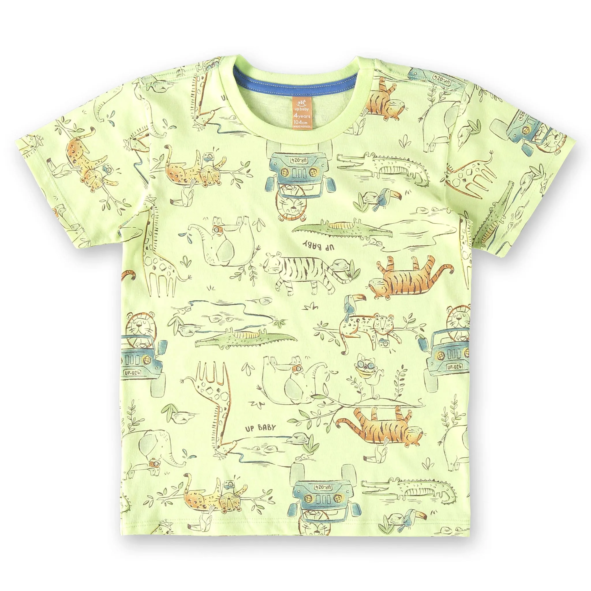 Up Baby Ensemble 2 Pièces Imprimé Jungle 2-8ans
