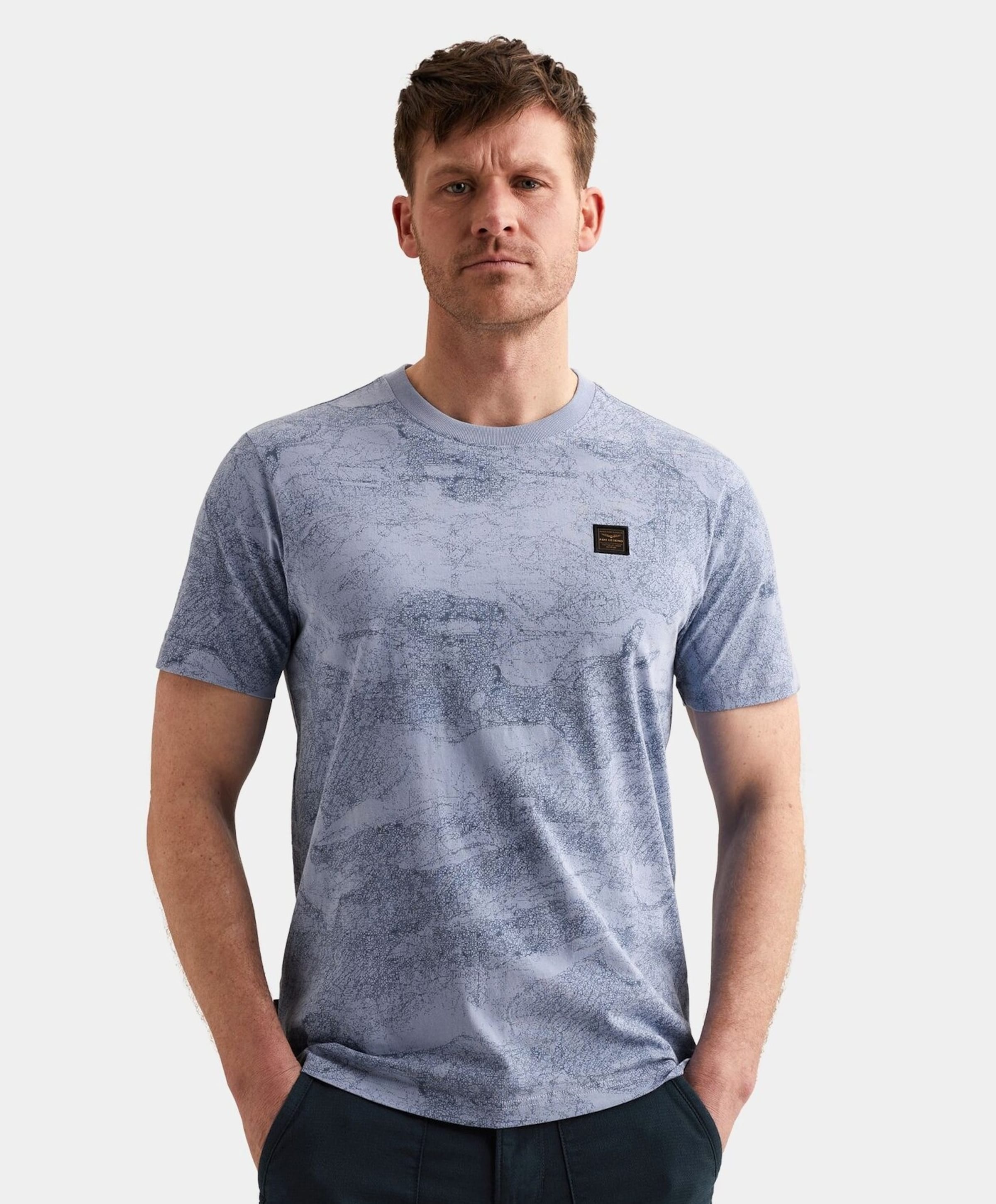 PME Legend Heren T-shirt blauw