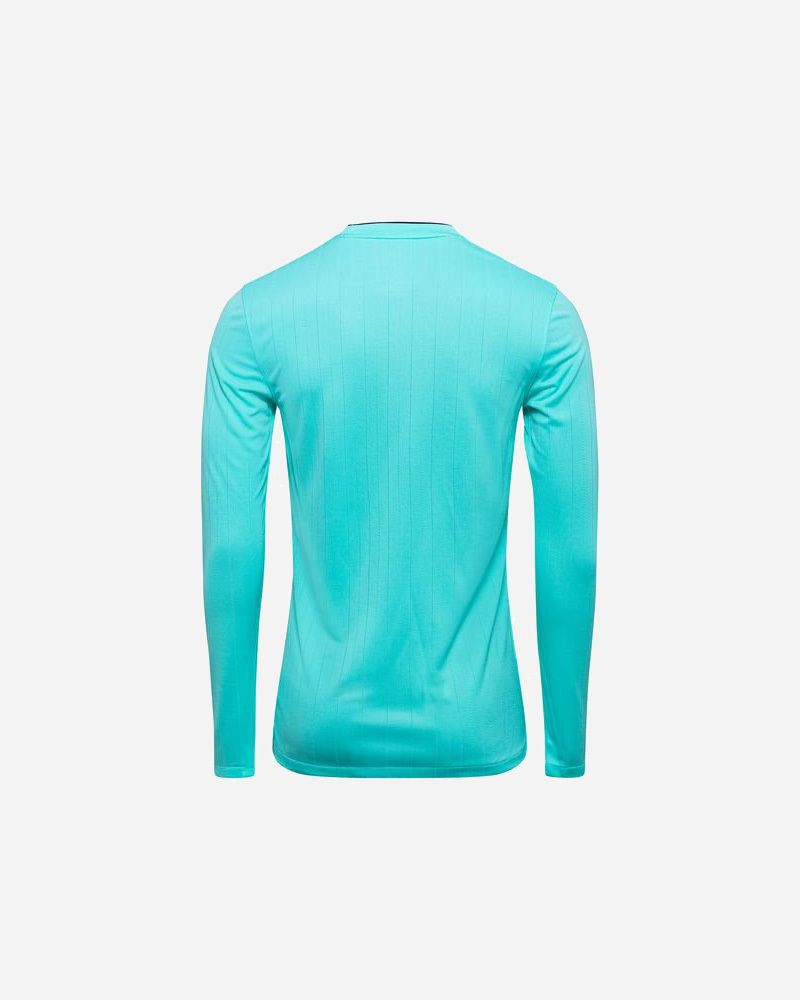 Maillot d'arbitre manches longues Nike Arbitre FFF II Turquoise & Noir pour homme