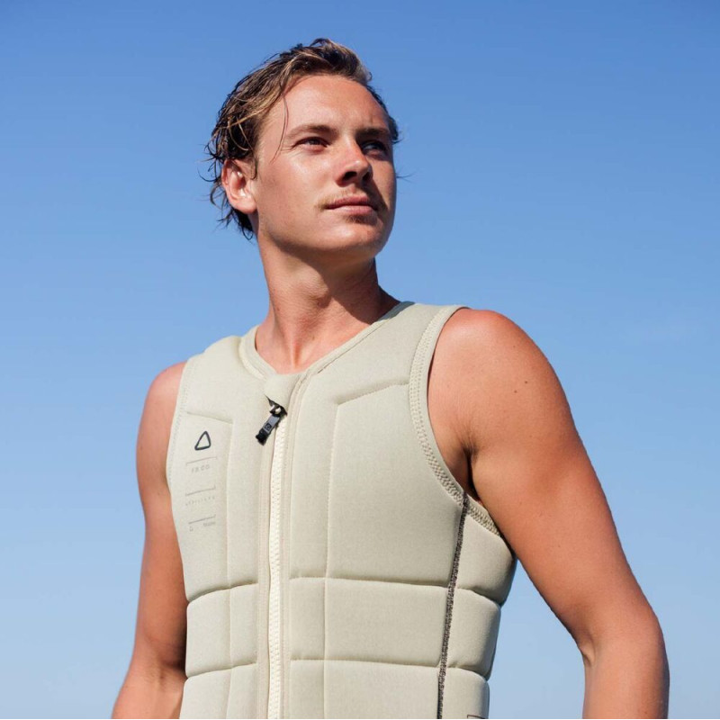 Gilet impact follow affiliate beige