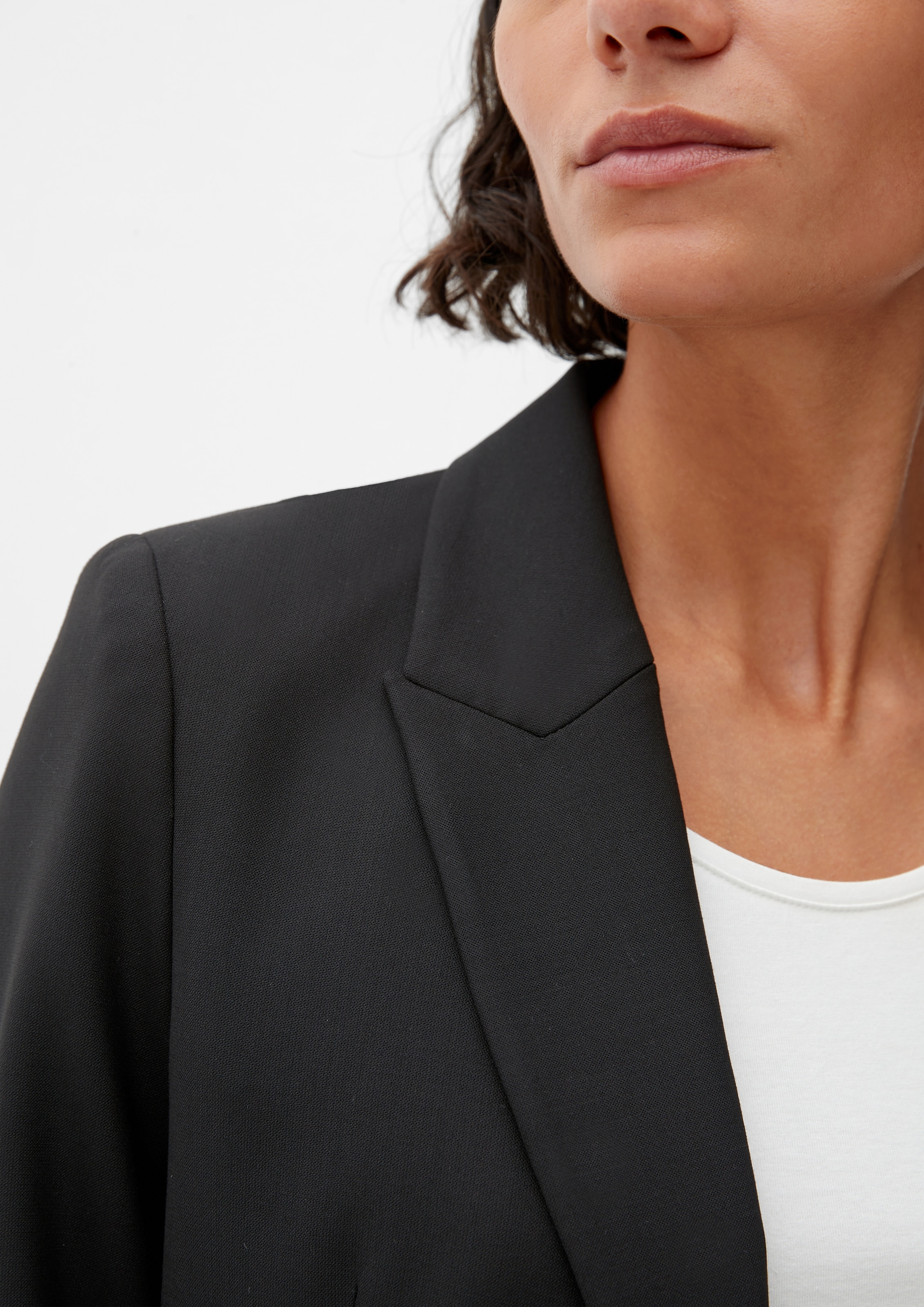 s.Oliver BLACK LABEL Longblazer , mit extravaganten 4-Knopf-Manschetten an den Ärmeln