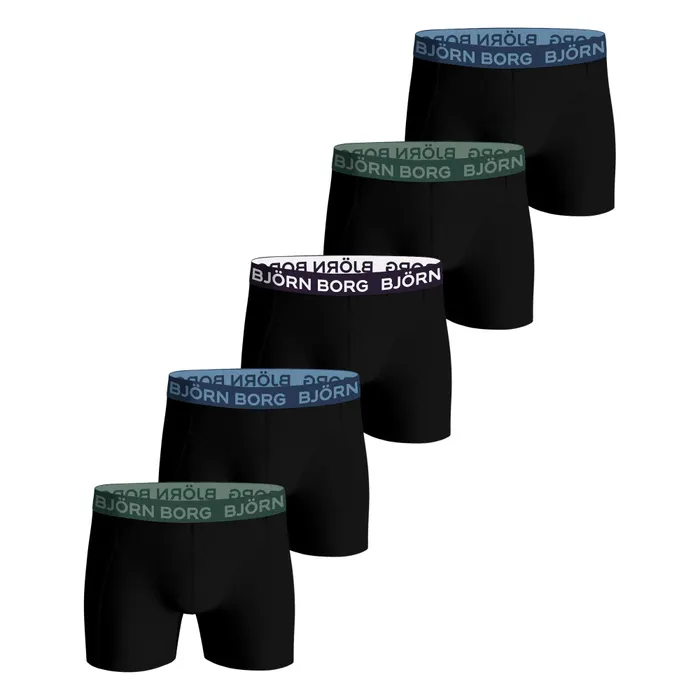 Bjorn Borg Björn Borg Cotton Stretch Boxershorts Heren (5-pack)