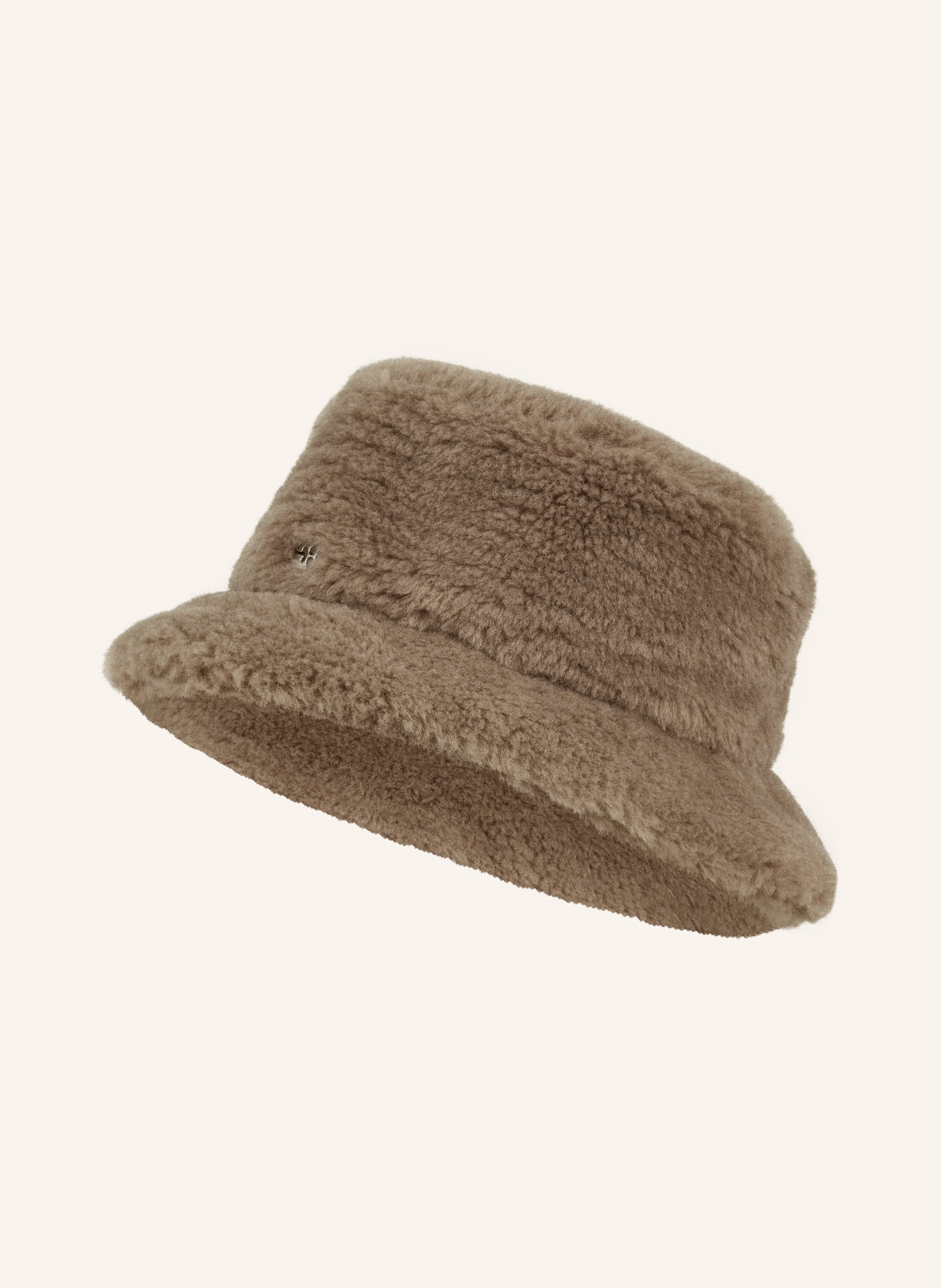 GANNI Bucket-Hat aus Kunstfell