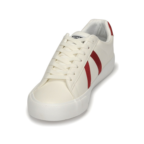 Jack & Jones - JFW FREEMAN PU - Blanc / Rouge