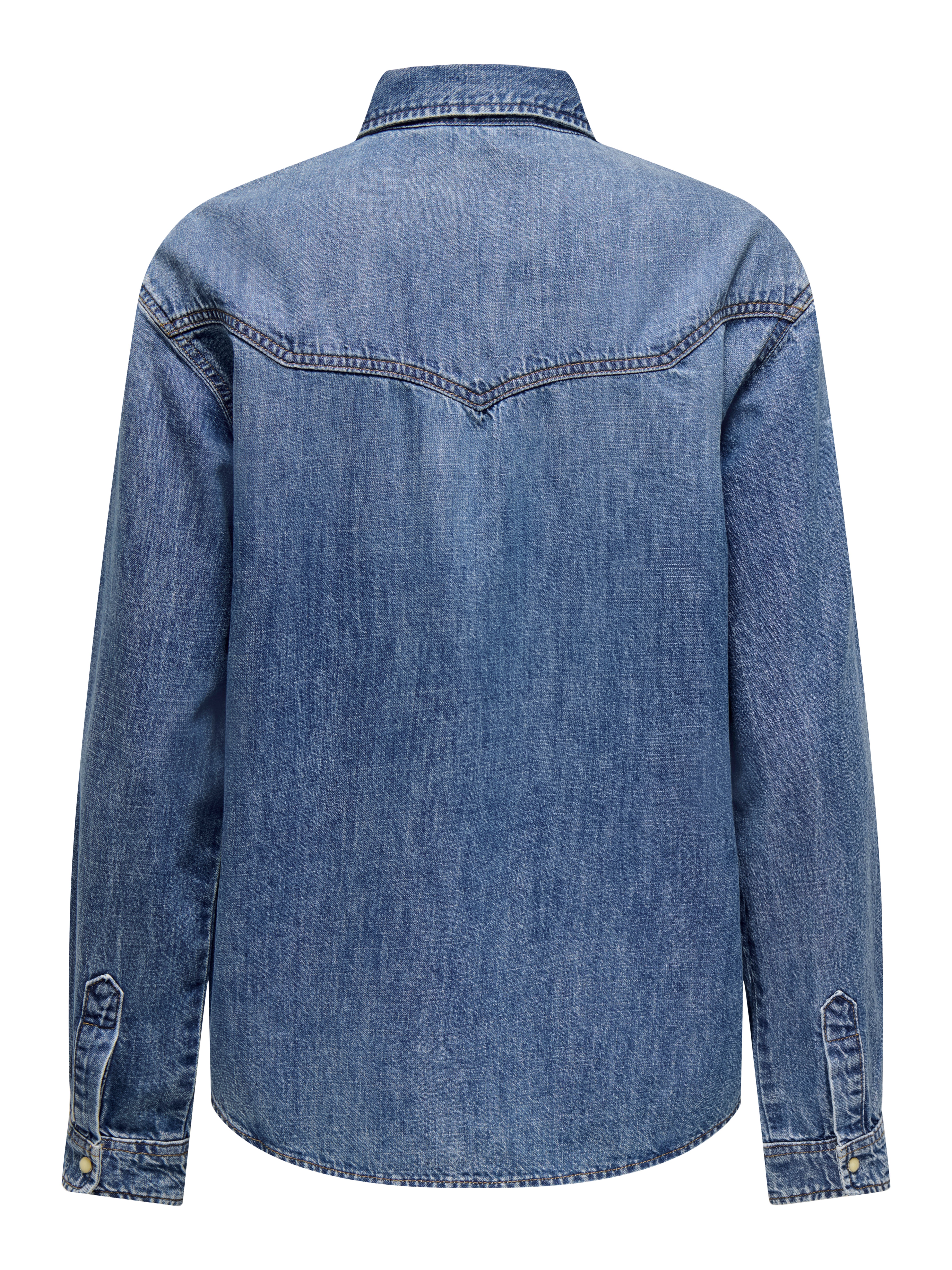 ONLSEVIGNY Jeanshemd Medium Blue Denim