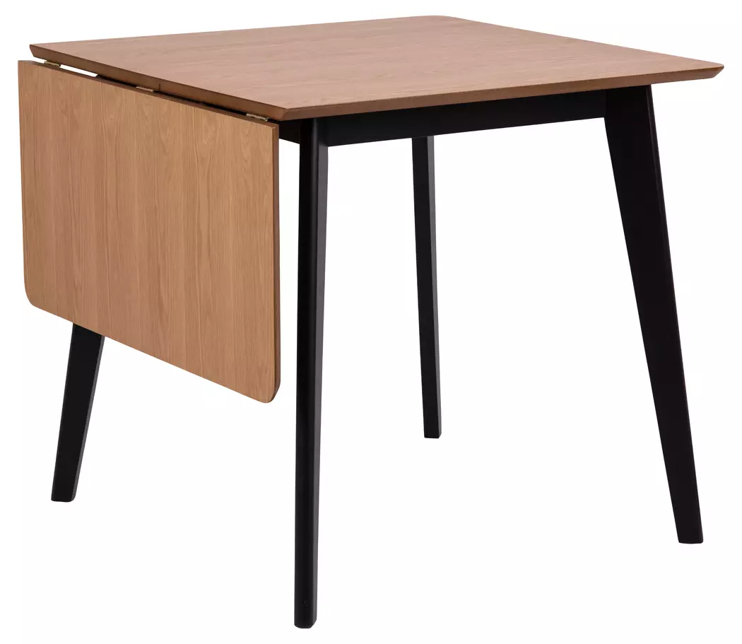 Esstisch mit Klappen Roxby 80/120 x 80 cm