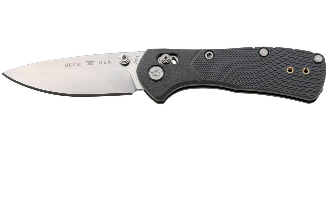 Buck 790 Mini Range Pro 0790GYS1 Satin 154CM, Gray FRN, zakmes