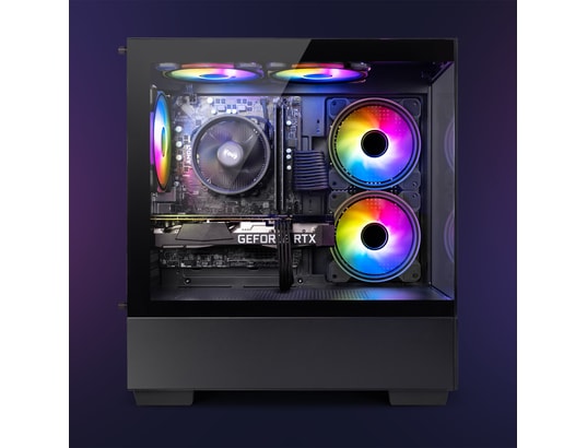 VIBOX - Ordinateur Gamer V-206 PC Gamer 5 4500, RTX 4060 , 16Go RAM+1To SSD, Win11